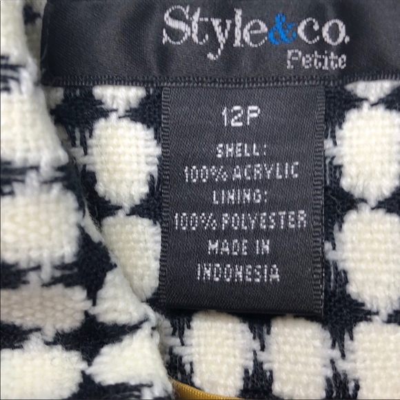 NWT Style & Co size 12 Petite Santiago coat - Picture 6 of 7